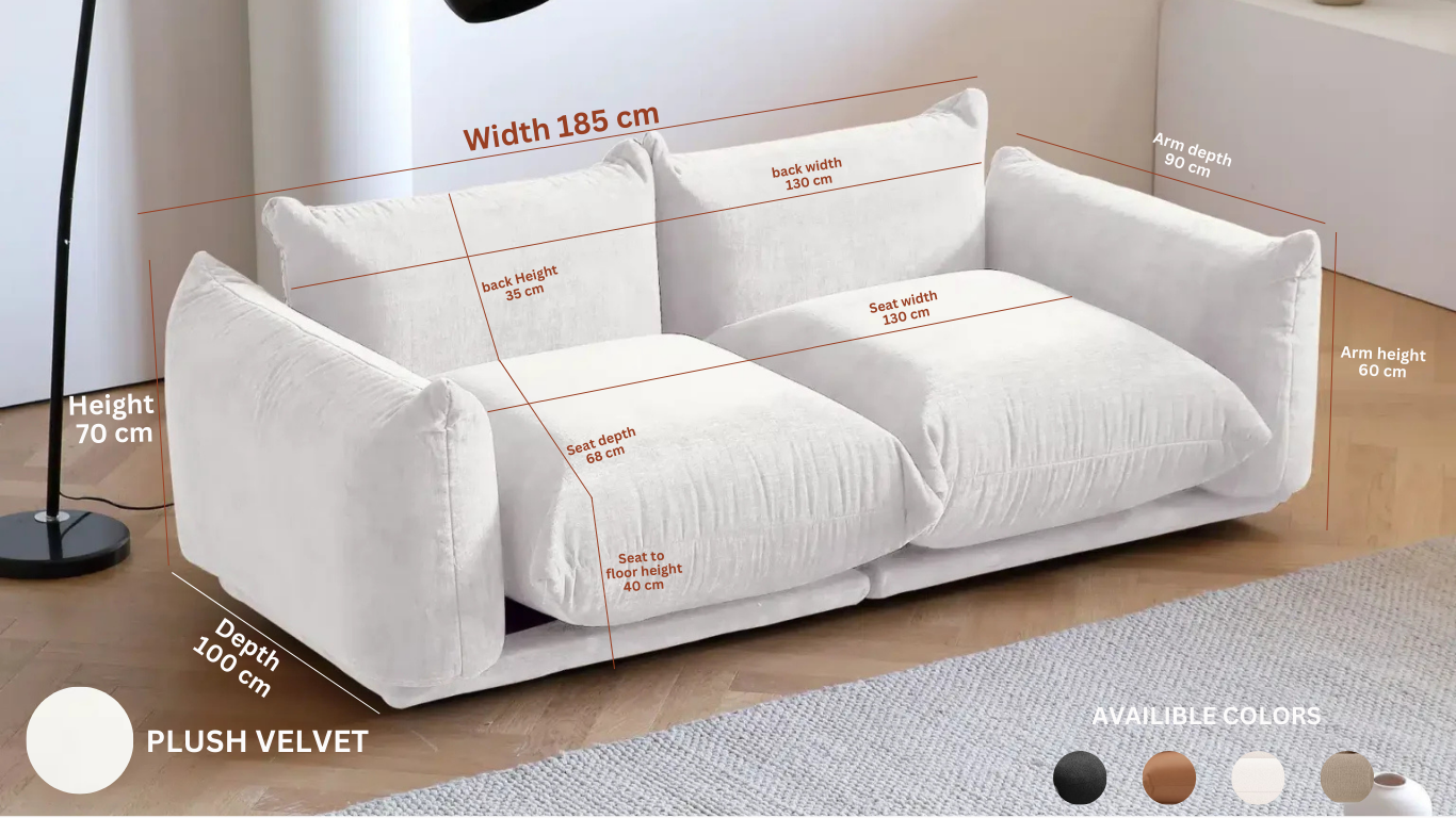 MARENCO NAPOLİ 2 SEATER SOFA